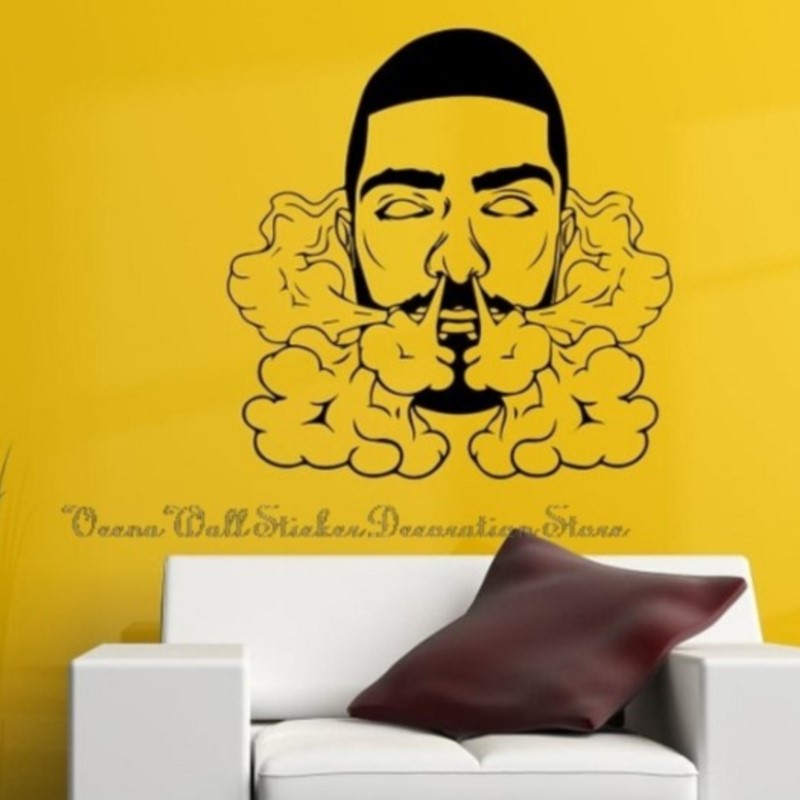 Vape-pegatina de pared para fu - Vaping Store reseña y precio